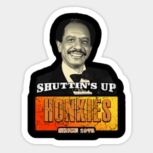 Shuttins up huonky 8 (ArtDrawing) Sticker